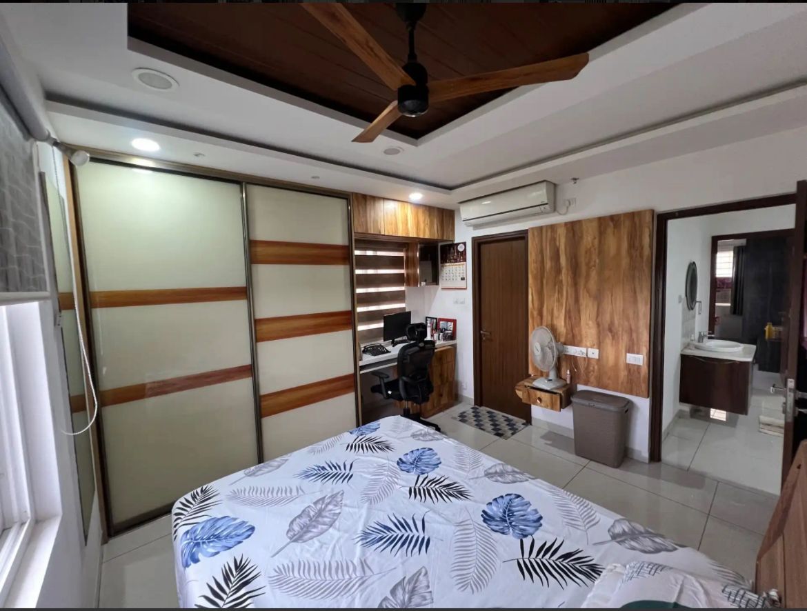 3 BHK + Pooja Room Apartment For Rent in Aparna Serene Park