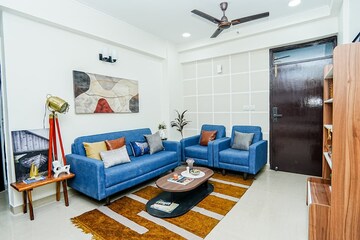 Living Room in 2 BHK Apartment at Pivotal Devaan, Sector 84 – for Rent