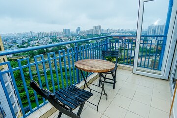 Balcony in 2 BHK Apartment at Pivotal Devaan, Sector 84 – for Rent