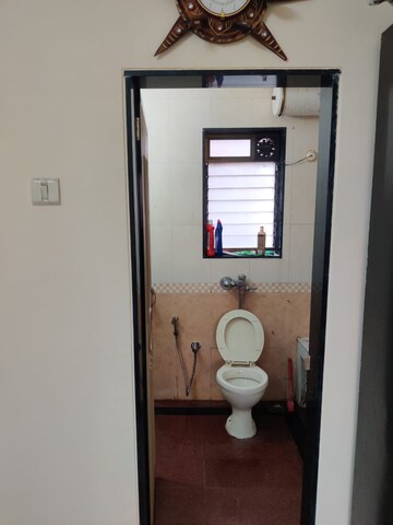 Bathroom in 1 BHK Apartment at Shivalik Bandra North Gulmohar Avenue, Bandra East – for Rent