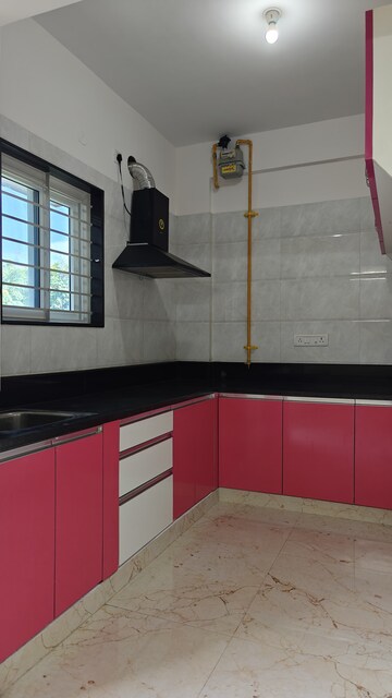 Kitchen in 1 BHK Builder Floor at Hsr Layout – for Rent