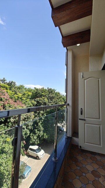 Balcony in 1 BHK Builder Floor at Hsr Layout – for Rent