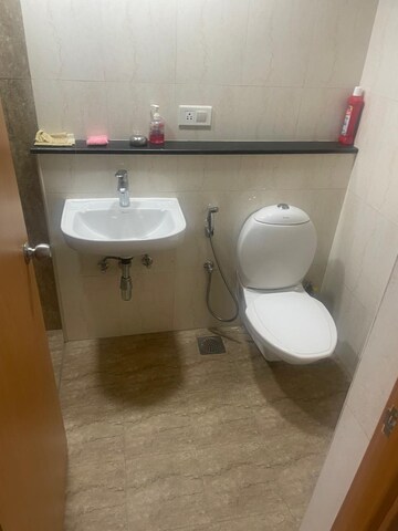Bathroom in 2 BHK Apartment at SBR Tejas, Aavalahalli – for Rent