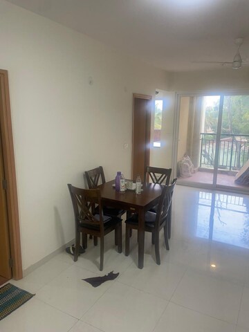 Living Room in 2 BHK Apartment at SBR Tejas, Aavalahalli – for Rent