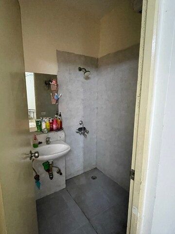 Bathroom in 2 BHK Apartment at Gaur City 5th Avenue, Sector 4 Greater Noida – for Rent