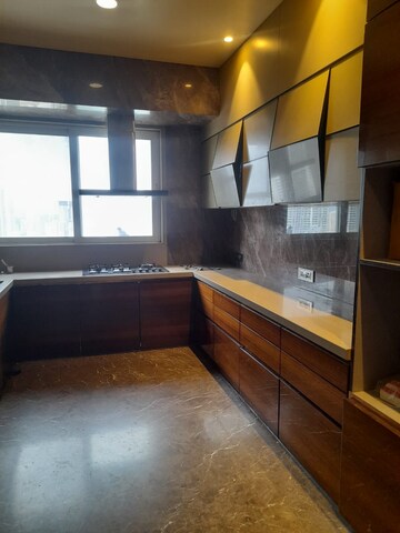 Kitchen in 4 BHK Apartment at Transcon Flora Heights, Andheri West – for Rent