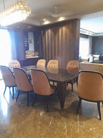 Living Room in 4 BHK Apartment at Transcon Flora Heights, Andheri West – for Rent