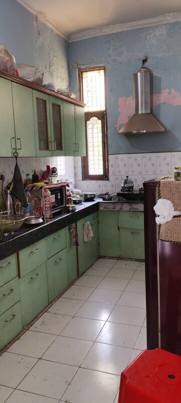 Kitchen in 3 BHK Builder Floor at Kavi Nagar – for Rent