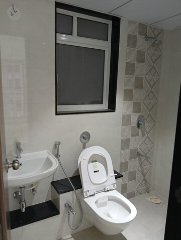 Bathroom in 2 BHK Apartment at Jhamtani Ace Abode Ravet, Ravet – for Rent