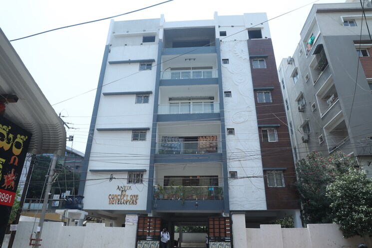 Exterior View, film nagar 3 Bedroom 2065 Sq.Ft. Apartment In Film Nagar Hyderabad 9072261