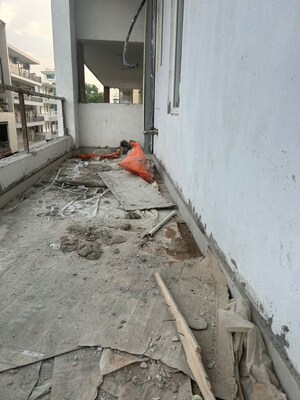 Balcony in 3 BHK Builder Floor at RBC II, Sushant Lok I – for Sale