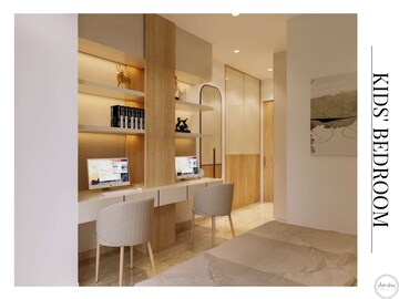 Kitchen in 4 BHK Apartment at Lodha World Crest, Worli – for Sale