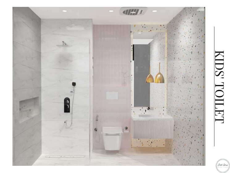 Bathroom, lodha-world-crest 4 Bedroom 2619 Sq.Ft. Apartment In Worli Mumbai 9072306