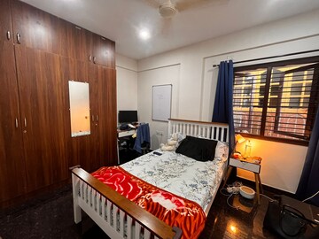 Bedroom in 1 BHK Builder Floor at Hsr Layout – for Rent