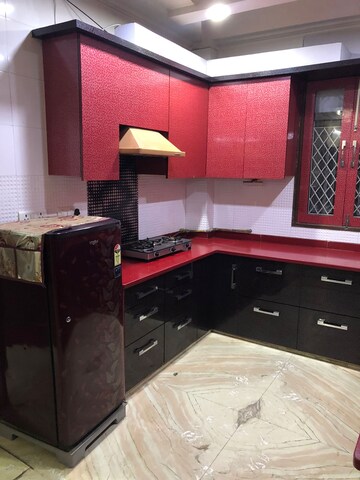 Kitchen in 4 BHK Builder Floor at Gayatri Kunj Ghaziabad, Gyan Khand I – for Rent