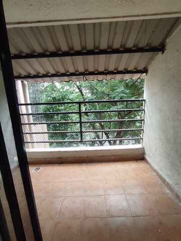 Balcony in 2 BHK Apartment at Kavya Atlas Tower, Kasarvadavali – for Rent