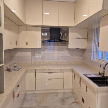 Kitchen in 3 BHK Apartment at Rose Ville, Curley Street – for Rent