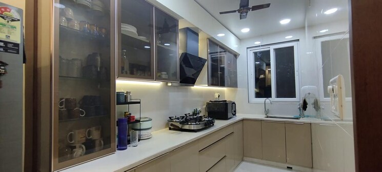 Kitchen, jahaz-apartments 2.5 Bedroom 1000 Sq.Ft. Apartment In Paschim Vihar Delhi 9072409