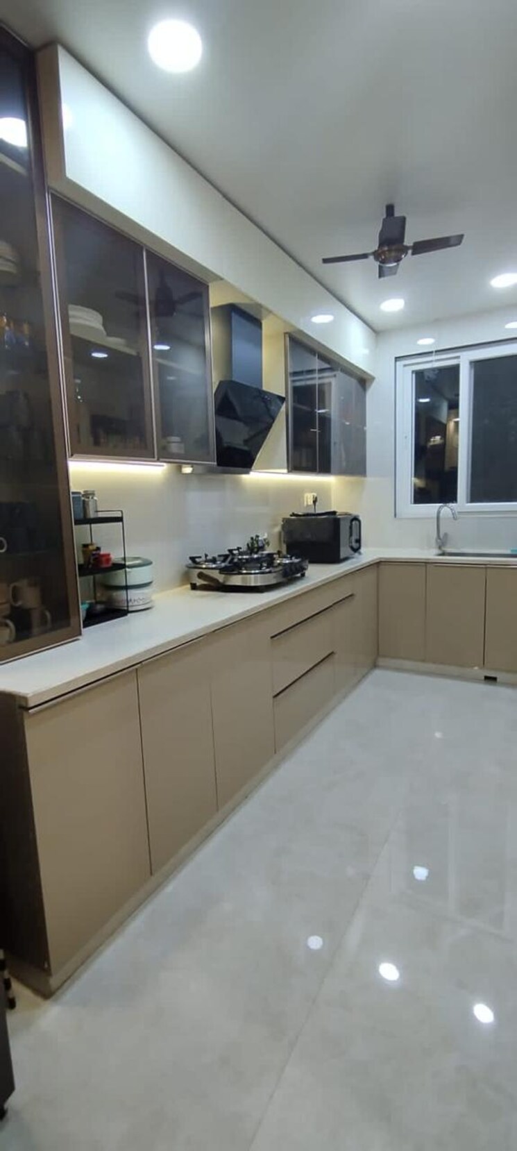 Kitchen, adarsh-apartments-cghs-ltd 2.5 Bedroom 1000 Sq.Ft. Apartment In Paschim Vihar Delhi 9072423