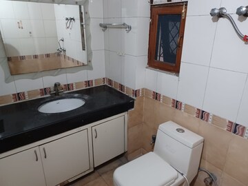 Bathroom in 2.5 BHK Apartment at HRC Apartments, Vaibhav Khand – for Sale