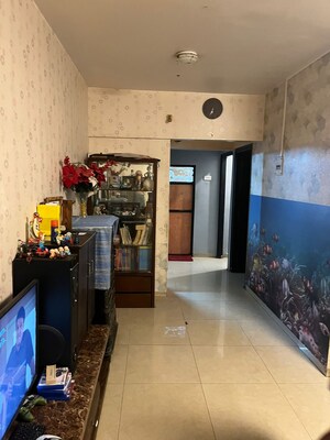 Living Room in 2 BHK Apartment at Narayan Heritage CHS Ltd, Dahisar West – for Sale