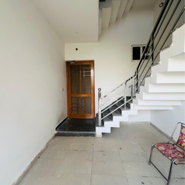 Staircase in 4 BHK Villa at Kailasha Enclave, Hasanpur Khevali – for Sale