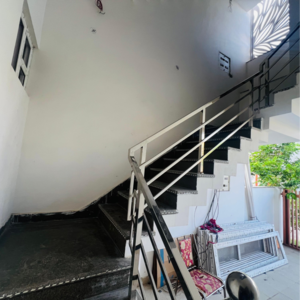 Staircase in 4 BHK Villa at Kailasha Enclave, Hasanpur Khevali – for Sale