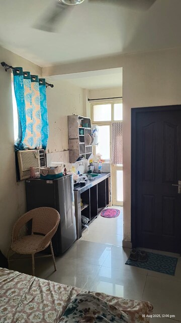 Kitchen in 1 BHK Builder Floor at Dhakoli – for Rent