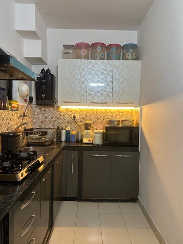 Kitchen in 2 BHK Apartment at Greenfield Heights, New Town – for Rent