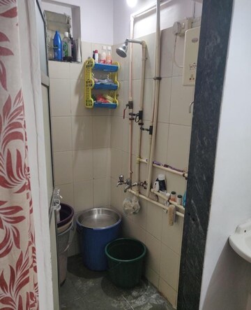 Bathroom in 1 RK Apartment at Vinayak CHS Bandra East, Bandra East – for Rent