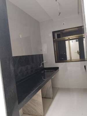 Kitchen in 1 BHK Apartment at Shree Indira Galaxy, Dombivli West – for Sale