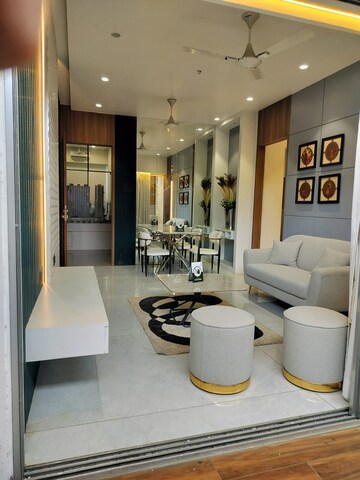 Living Room in 1 BHK Apartment at Nivasa Green City, Dombivli East – for Sale