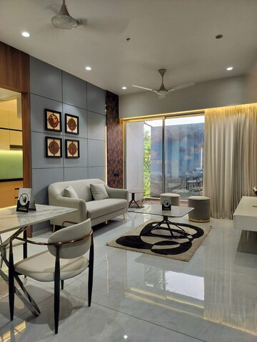 Living Room in 1 BHK Apartment at Nivasa Green City, Dombivli East – for Sale
