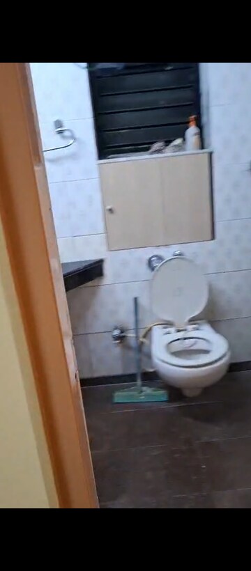 Bathroom in 3 BHK Apartment at Vasant Valley Complex, Malad East – for Rent