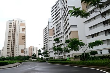 3 BHK Apartment – Exterior View View at Unitech Harmony Rajarhat, Rajarhat New Town - for Rent