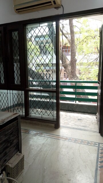 Balcony in 2 BHK Builder Floor at Malviya Nagar – for Rent