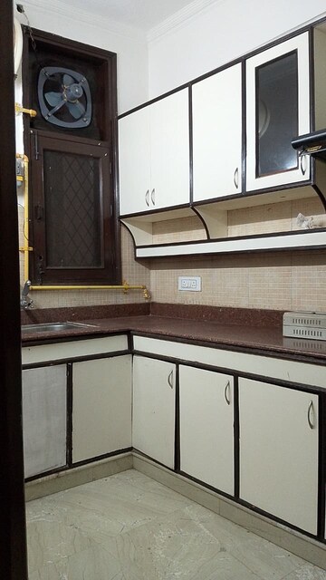 Kitchen in 2 BHK Builder Floor at Malviya Nagar – for Rent