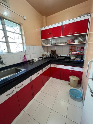 Kitchen in 2 BHK Apartment at Bengal Peerless Alaktika Housing Complex, Rajarhat – for Rent
