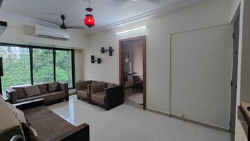 Living Room in 2 BHK Apartment at Sheth Auris Serenity Tower 1, Malad West – for Rent