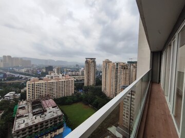 Balcony in 2 BHK Apartment at Indiabulls One Indiabulls, Pokhran Road No Two – for Rent
