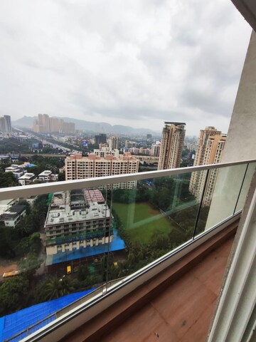 Balcony in 2 BHK Apartment at Indiabulls One Indiabulls, Pokhran Road No Two – for Rent