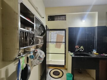 Kitchen in 3 BHK Apartment at Sai Amrutha Residency Amberpet, Amberpet – for Rent