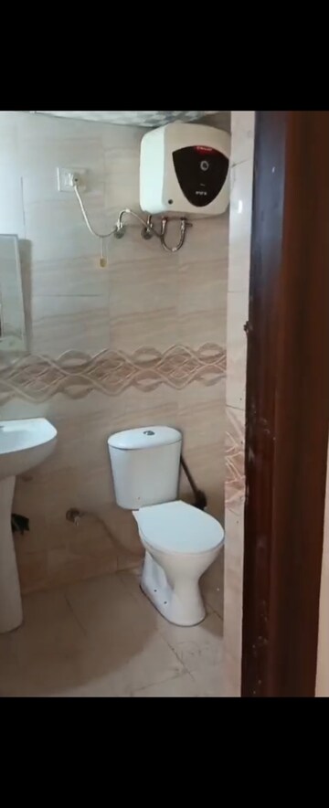 Bathroom in 3 BHK Apartment at SCC Sapphire, Raj Nagar Extension – for Rent
