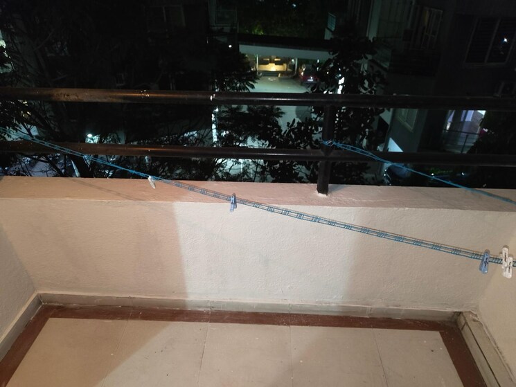 Balcony, r-k-nisarg-deep 2 Bedroom 950 Sq.Ft. Apartment In Wakad Pune 9072763