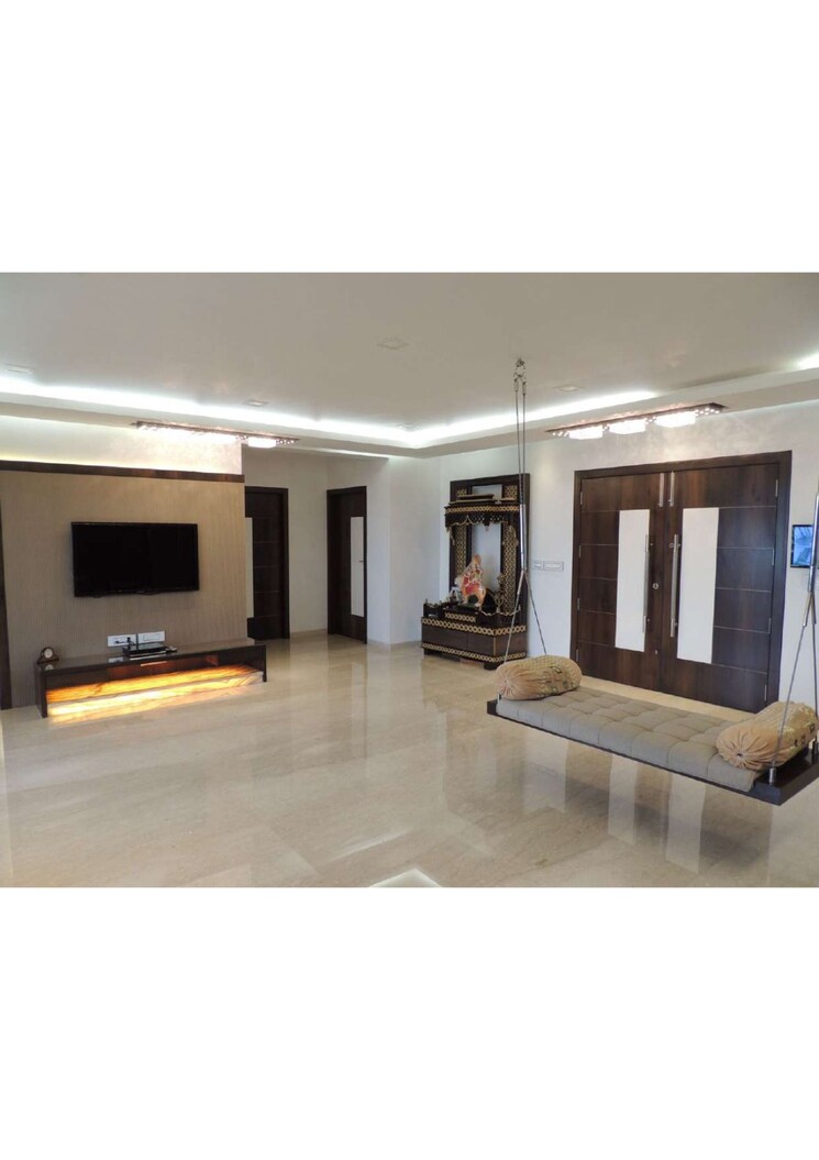 Living Room, palm-paradise 4 Bedroom 2200 Sq.Ft. Apartment In Sanpada Navi Mumbai 9072781
