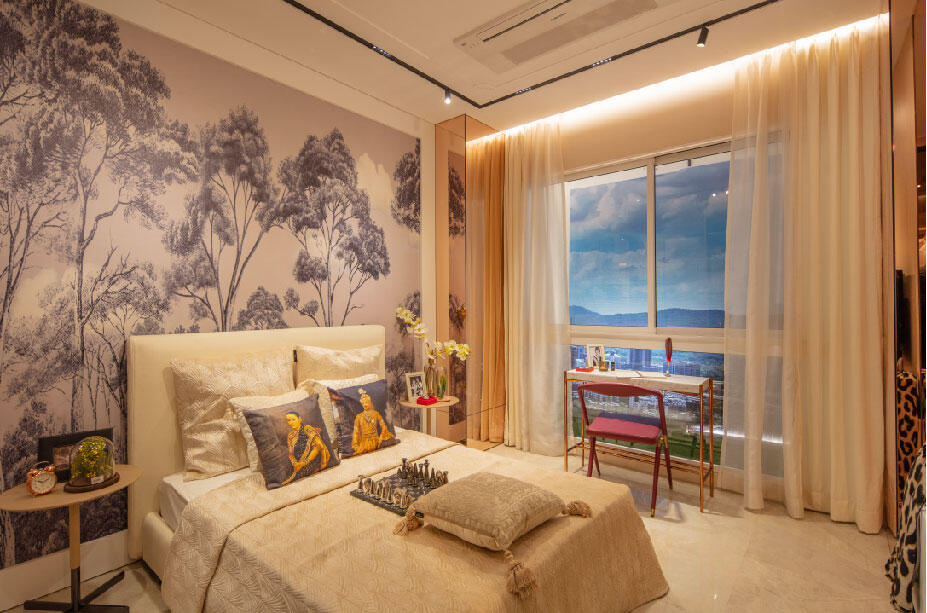 2 BHK + Pooja Room,Servant Room Apartment For Rent in Transcon Triumph Tower