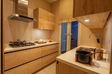 Kitchen in 2 BHK Apartment at Transcon Triumph Tower, Andheri West – for Rent