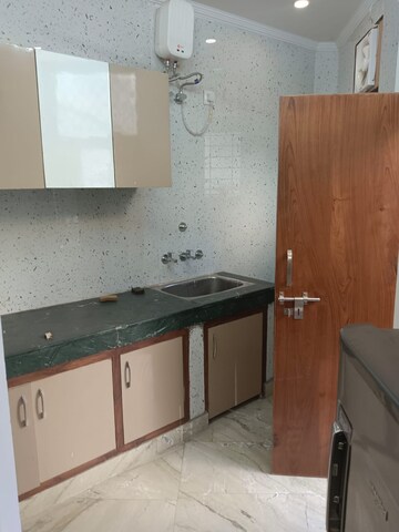 Kitchen in 1 RK Builder Floor at Lajpat Nagar 4 – for Rent