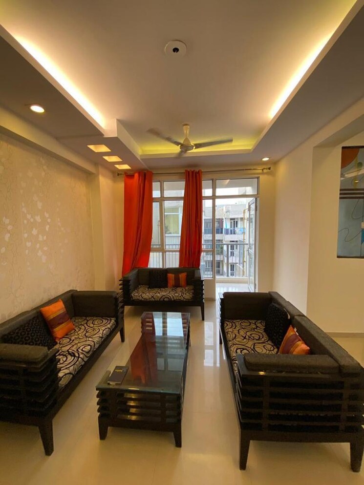 Living Room, prateek-laurel 4 Bedroom 2100 Sq.Ft. Apartment In Sector 120 Noida 9072827