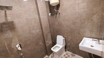 Bathroom in 2 BHK Builder Floor at Malviya Nagar – for Rent